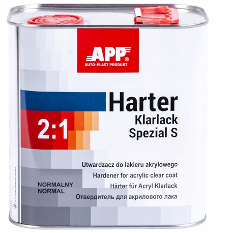 LAKIER BEZBARWNY APP SPEZIAL S 1L+UTWARDZACZ 0,5L Rodzaj bezbarwne