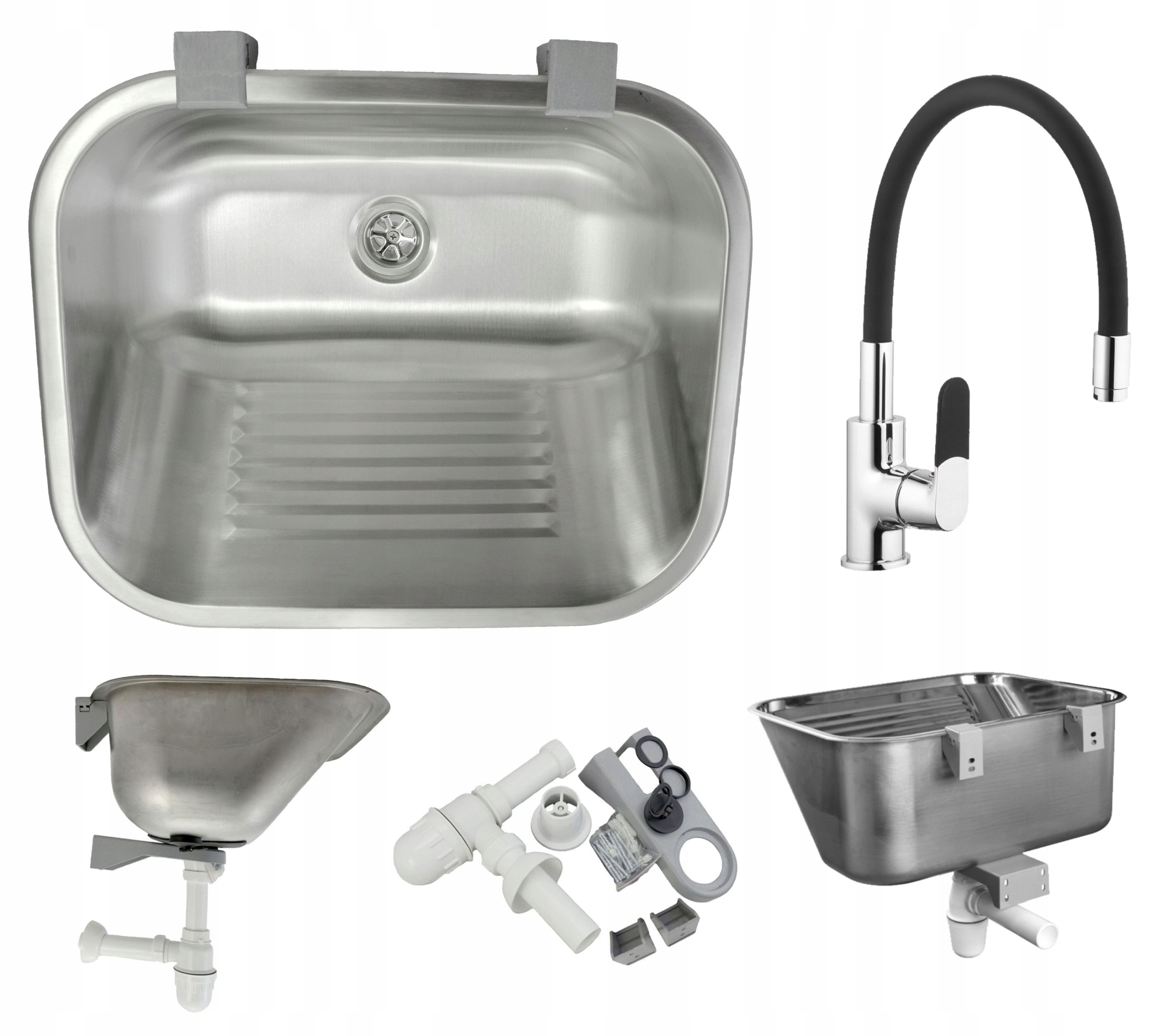 

Komora Gospodarcza Stal Matowa 55cm Bateria Flex