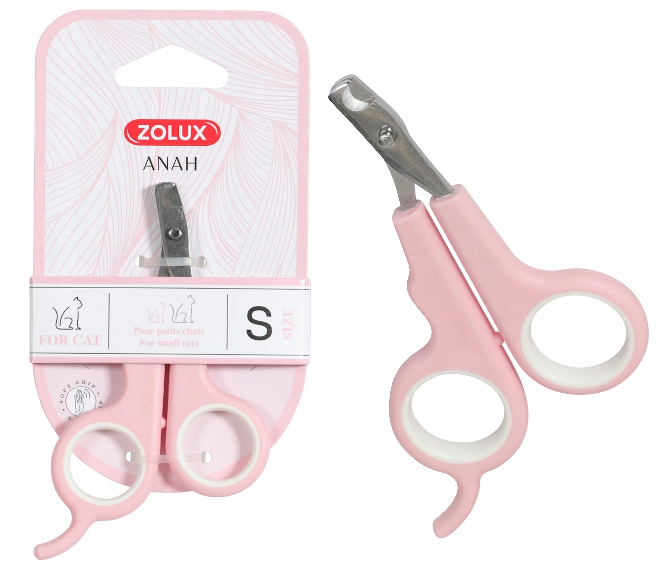 Levně 3X Kleště na drápky pro kočky Zolux Anah
