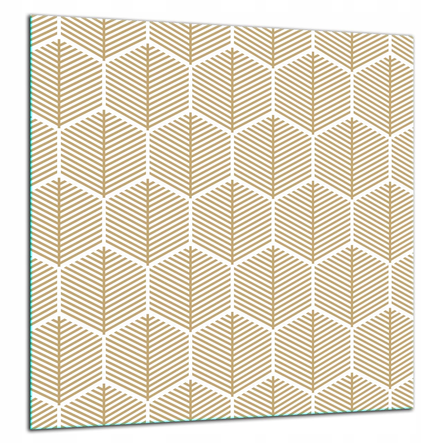 Skleněná Ochranná Deska Panel Lepidlo 60x65 Vzor