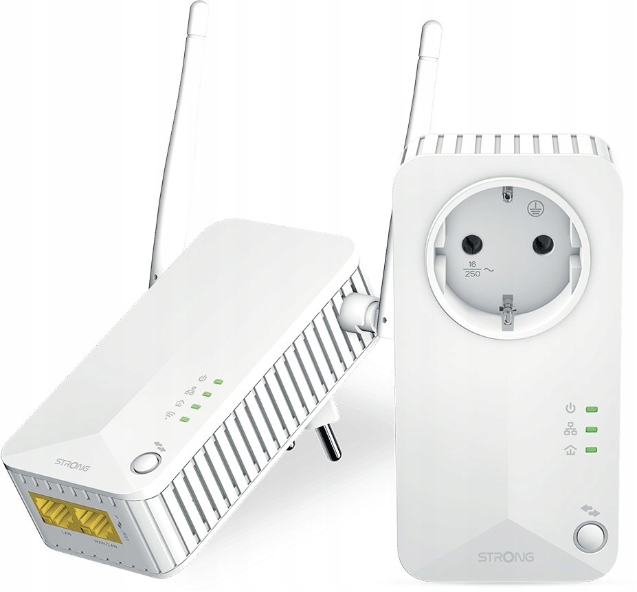 Strong Powerline WiFi (V2) 600-1 CPL600 Mbps 1 CPL600 Mbps i 1 Gniazdo CPL