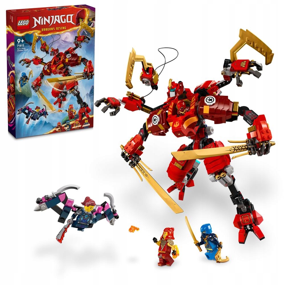 Lego Ninjago 71812 Kaiův nindžovský robotický oblek