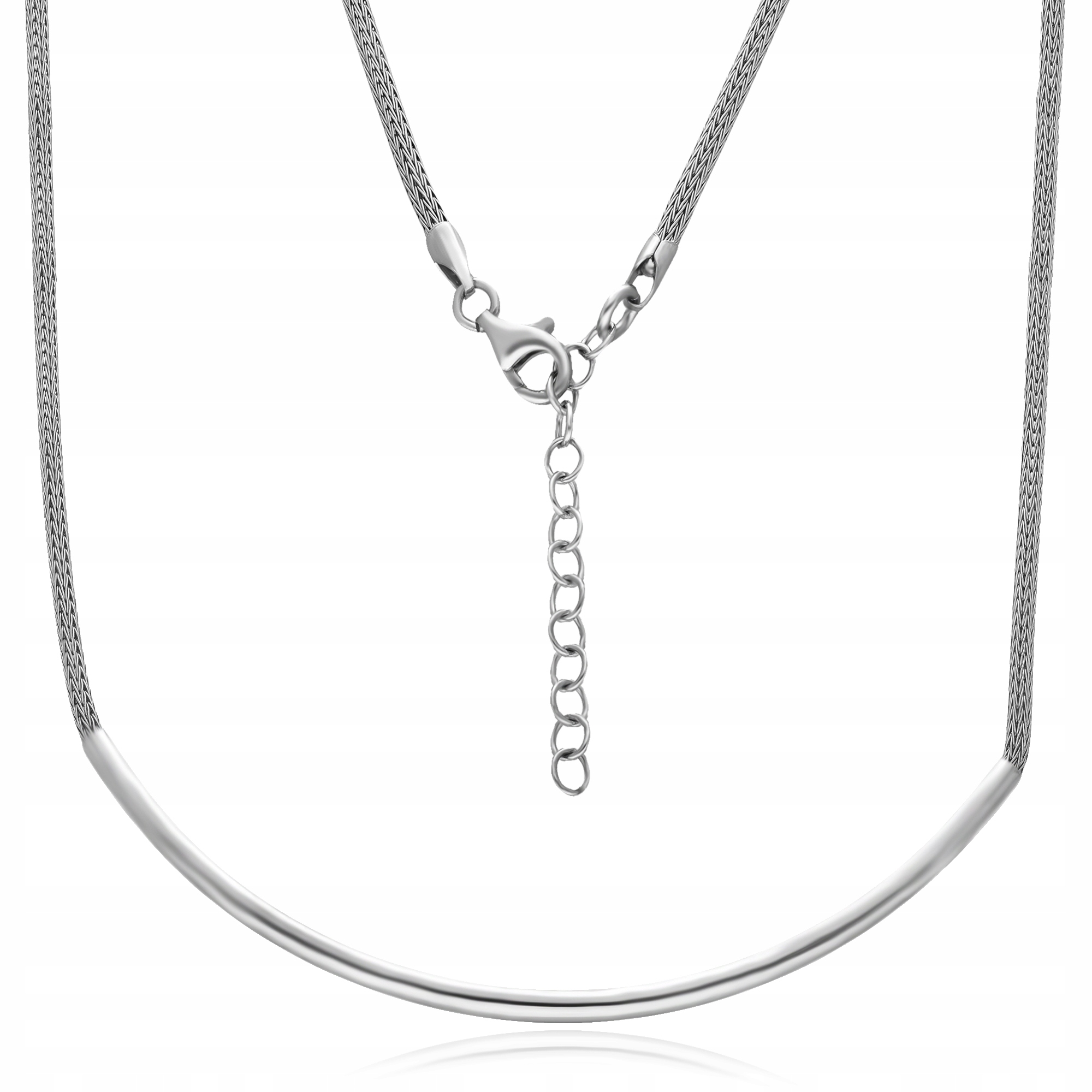 Stříbrný Dámský Náhrdelník Calza Rhodiovaný Stříbro 925