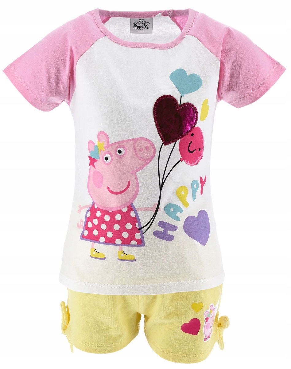 

Komplet dla dziewczynki Świnka Peppa 104
