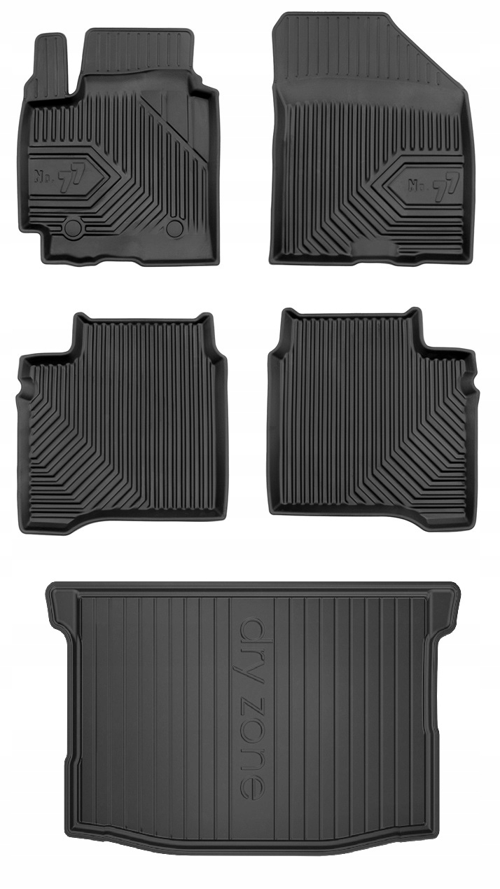 Set 77 Koberce a rohože Suzuki Baleno 2 Hatchback od 215- g