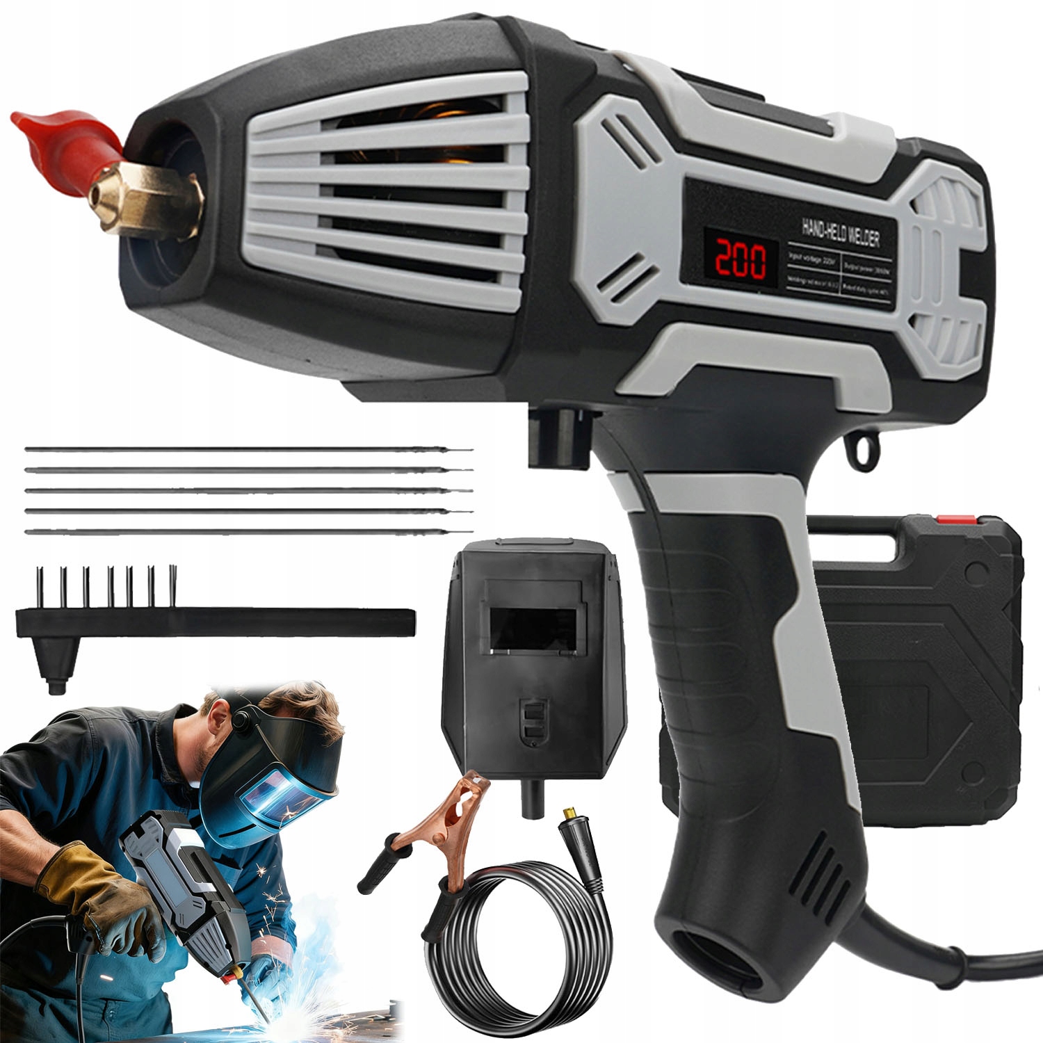 Ruční Svařovací Stroj S Horkým Obloukem 3000 W Až 2,5 MM-3,2 MM