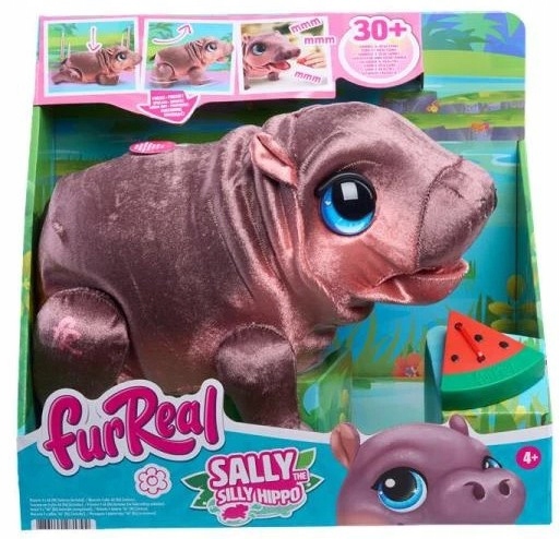 FurReal Sally the Silly Hippo – Interaktywny Hipopotam Sally Hasbro