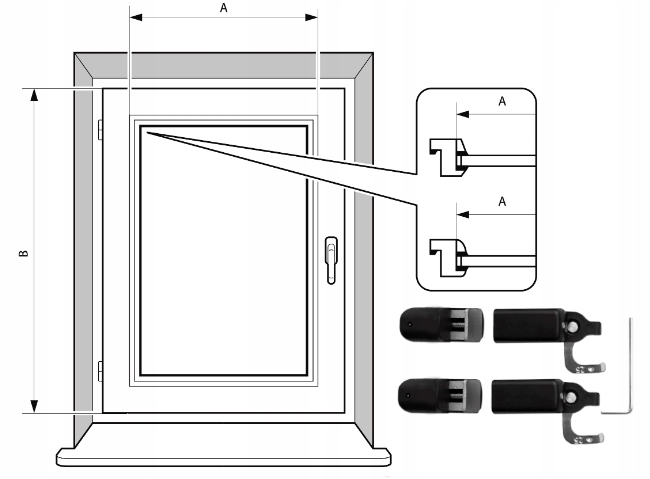 ŻALUZJE CZARNA ROLETY DREWNIANE 25MM 110x150 Kolor inny