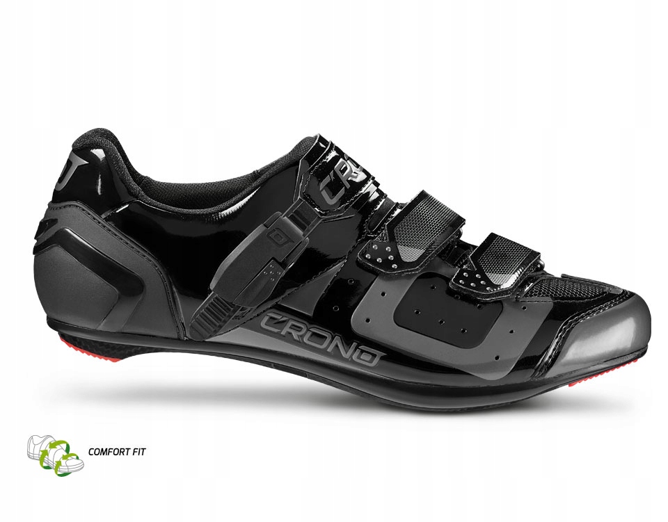 CRONO CR3 Nylon szosowe buty rowerowe czarne r.45