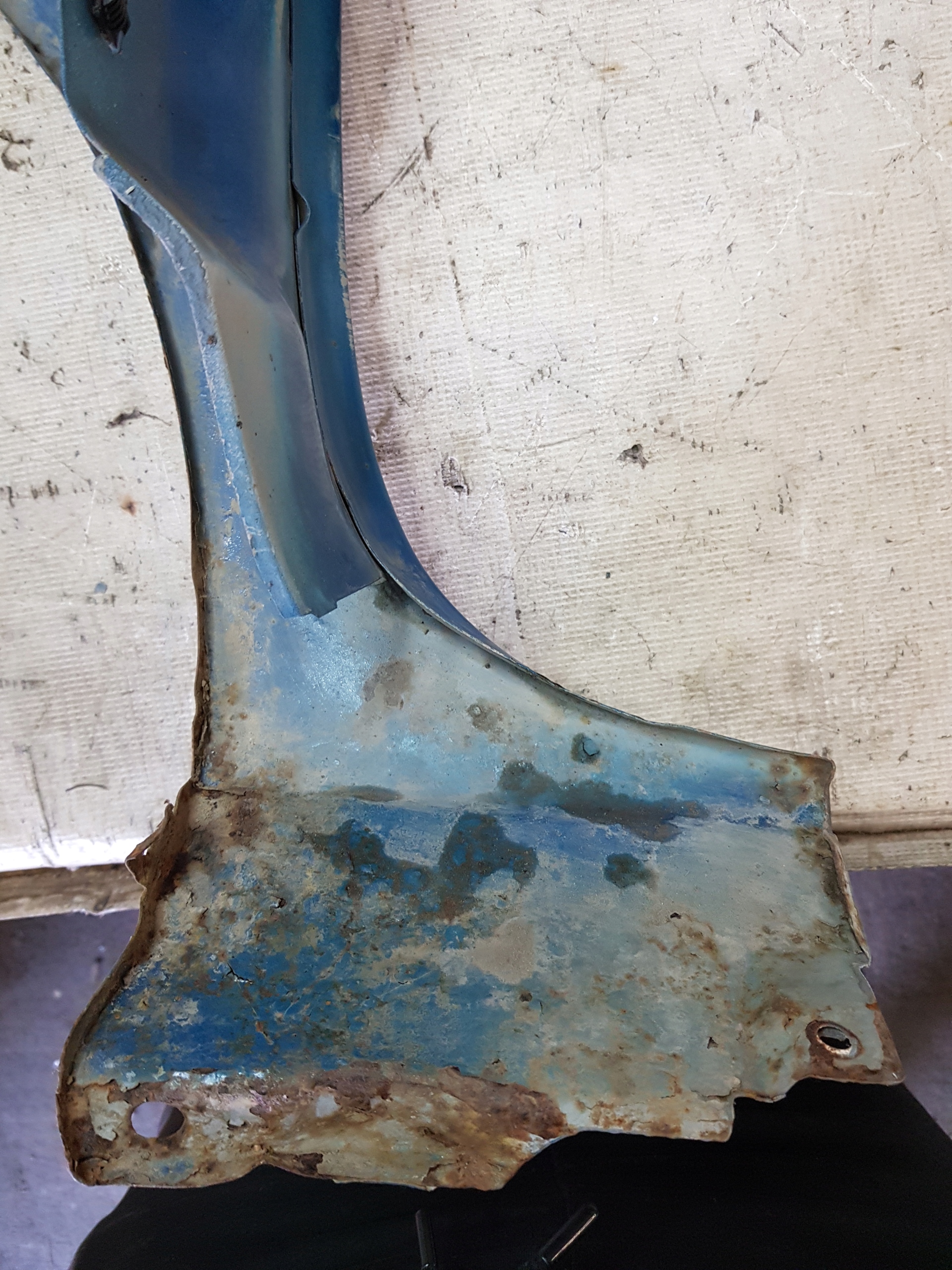 fender RENAULT KANGOO II right front blue