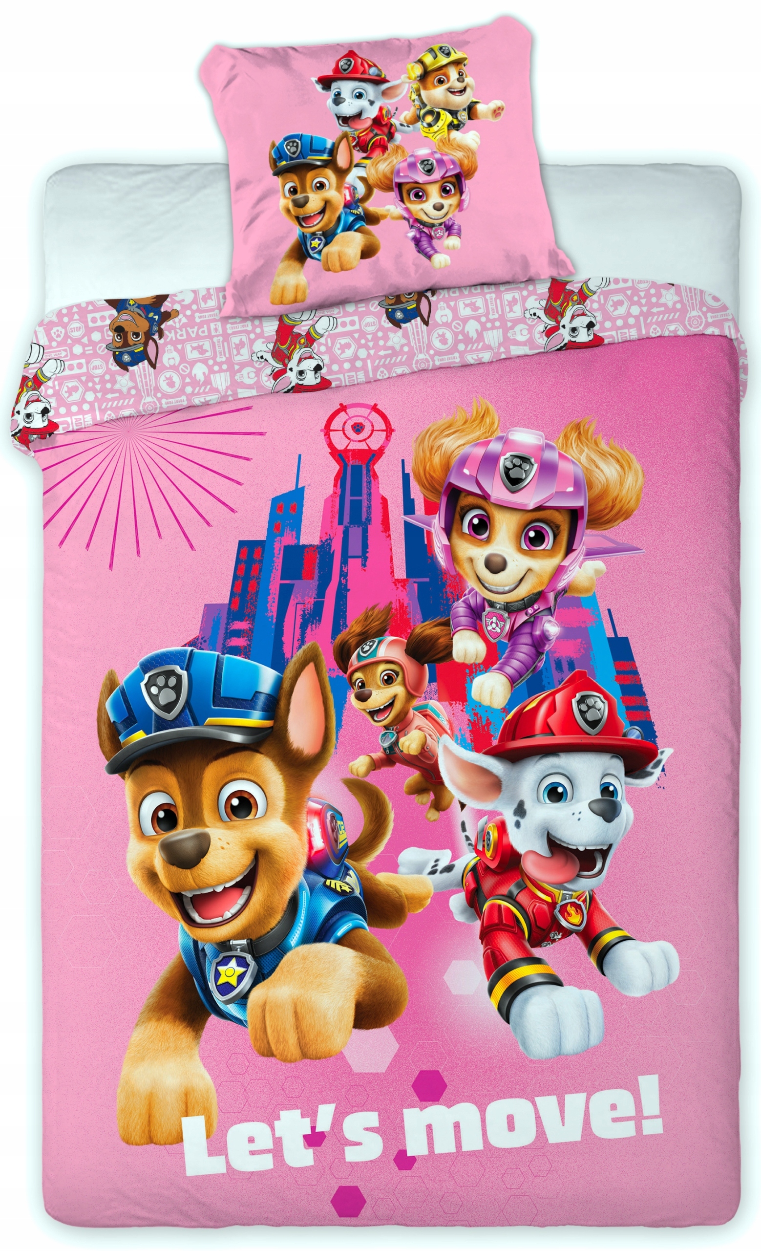 

Pościel 160x200 Psi Patrol Paw Ratujące Psy Pieski