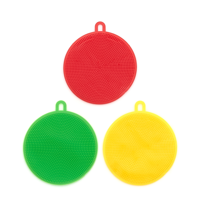 

Zestaw myjek silikonowych masażer 3 szt 11 cm 7578