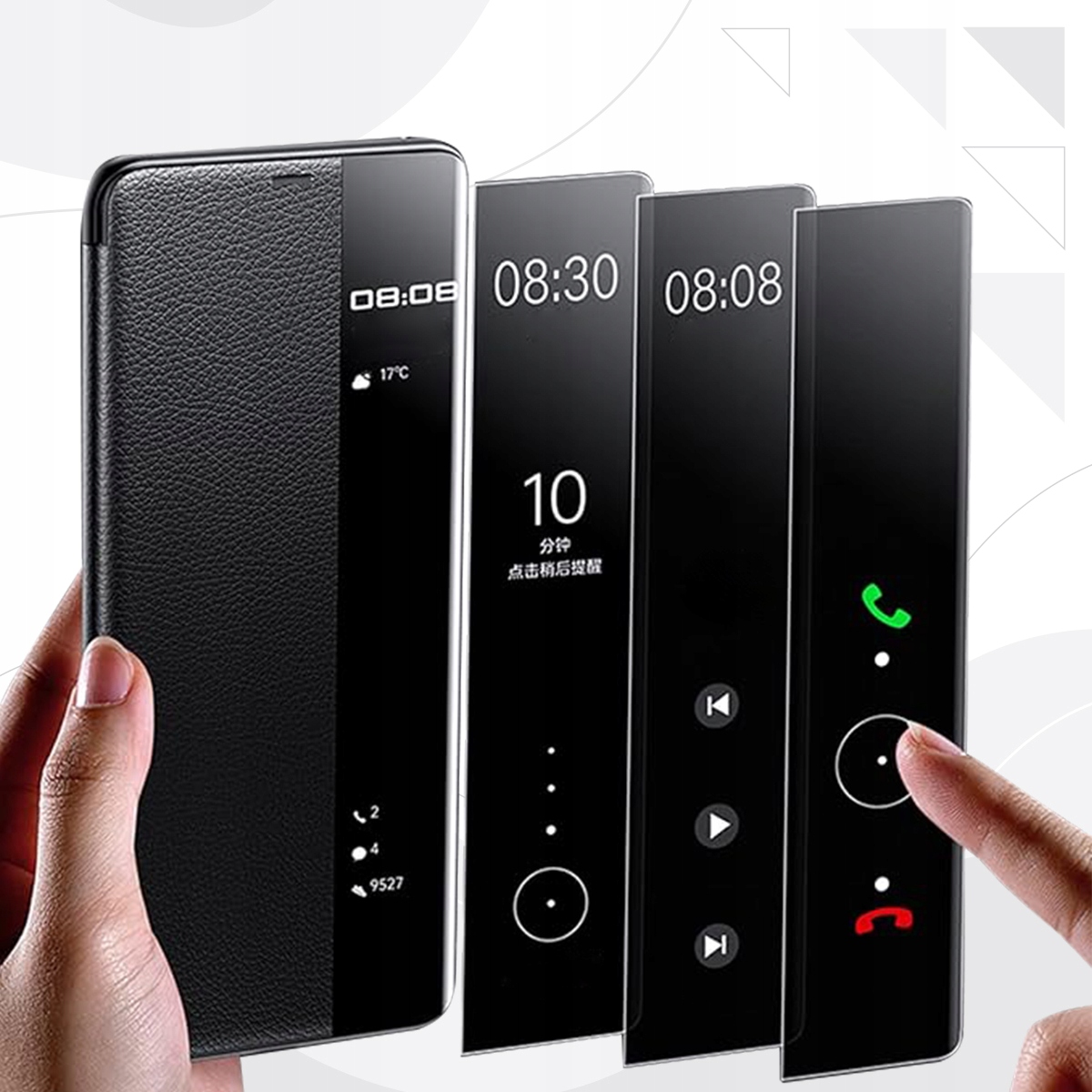 Etui do Xiaomi Poco F6 | SMART VIEW LEATHER Z KLAPKĄ Marka YouTab