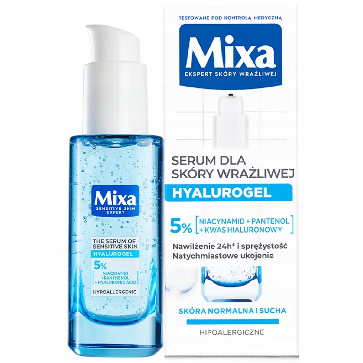 Mixa Hyalurogel Sérum na obličej s kyselinou hyaluronovou Citlivá pleť 30 ml