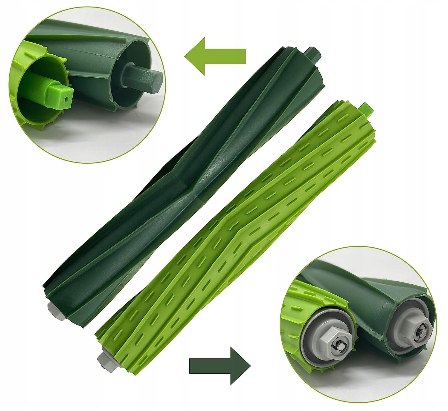 ZESTAW AKCESORIA SZCZOTKI FILTRY DO iRobot ROOMBA e3 e4 e6198 i7150 i7550 i EAN (GTIN) 0885155018502