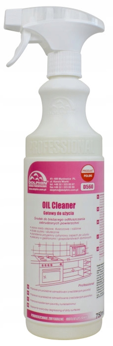 

Dolphin Oil Cleaner 750ml Odtłuszczacz do kuchni