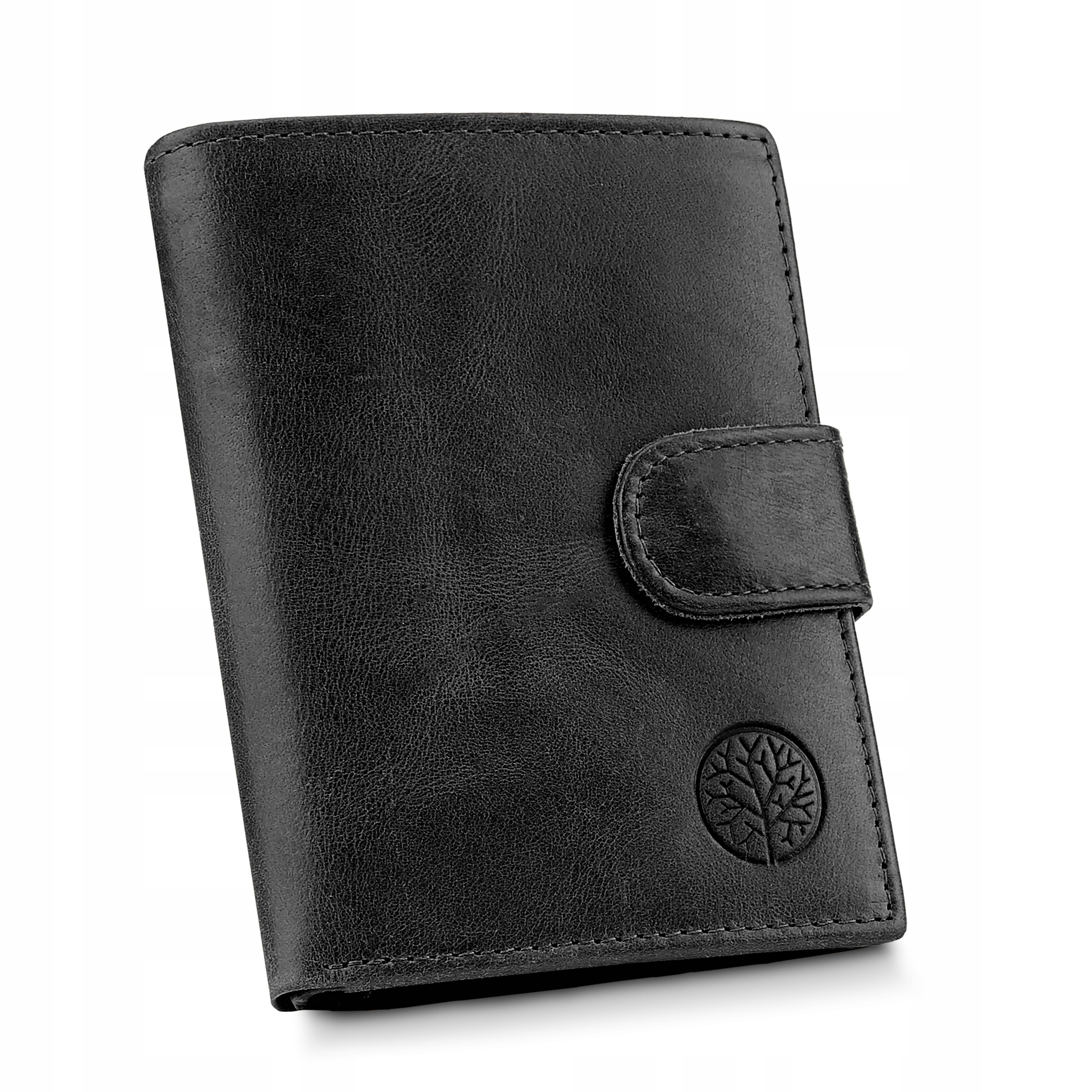 Betlewski BPM-BB-67 pánská peněženka černá lícová kůže Rfid klasická