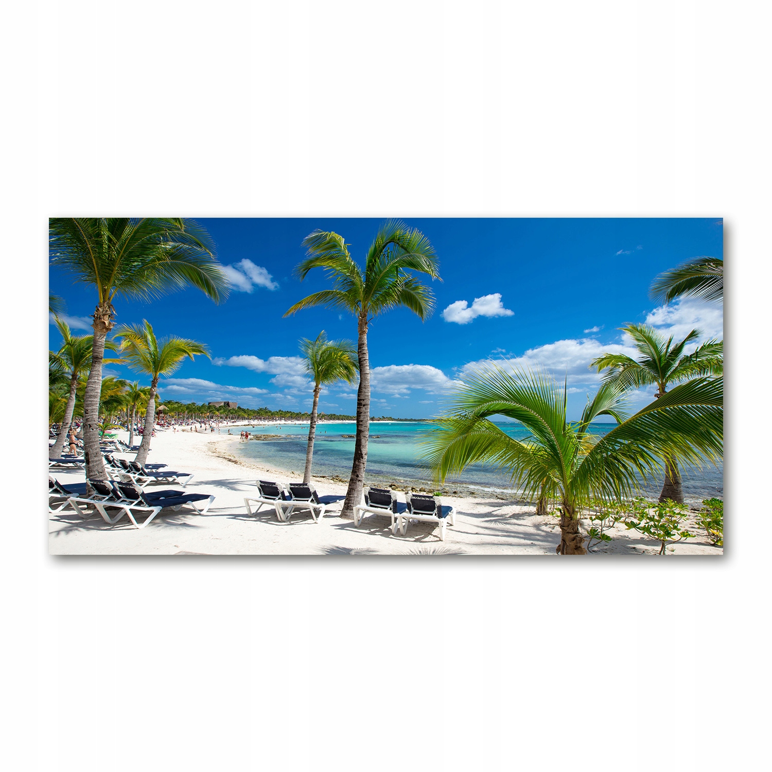 

Foto obraz akryl zdjęcie Malediwy plaża 120X60 cm