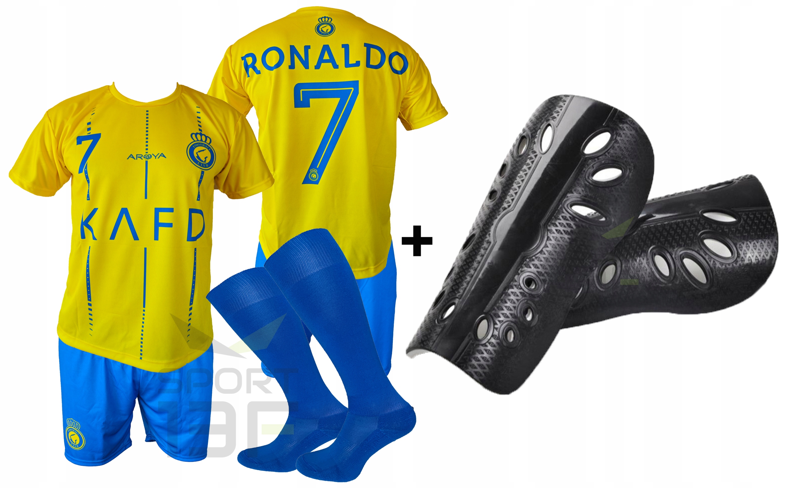 RONALDO komplet strój piłkarski AL NASSR r 122