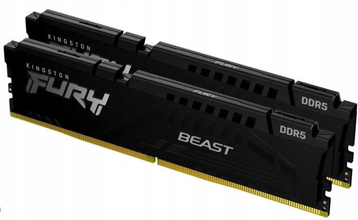 Kingston DIMM DDR5 128GB (Kit of 2) 5600MT/ s CL40 Fury Beast Černá…