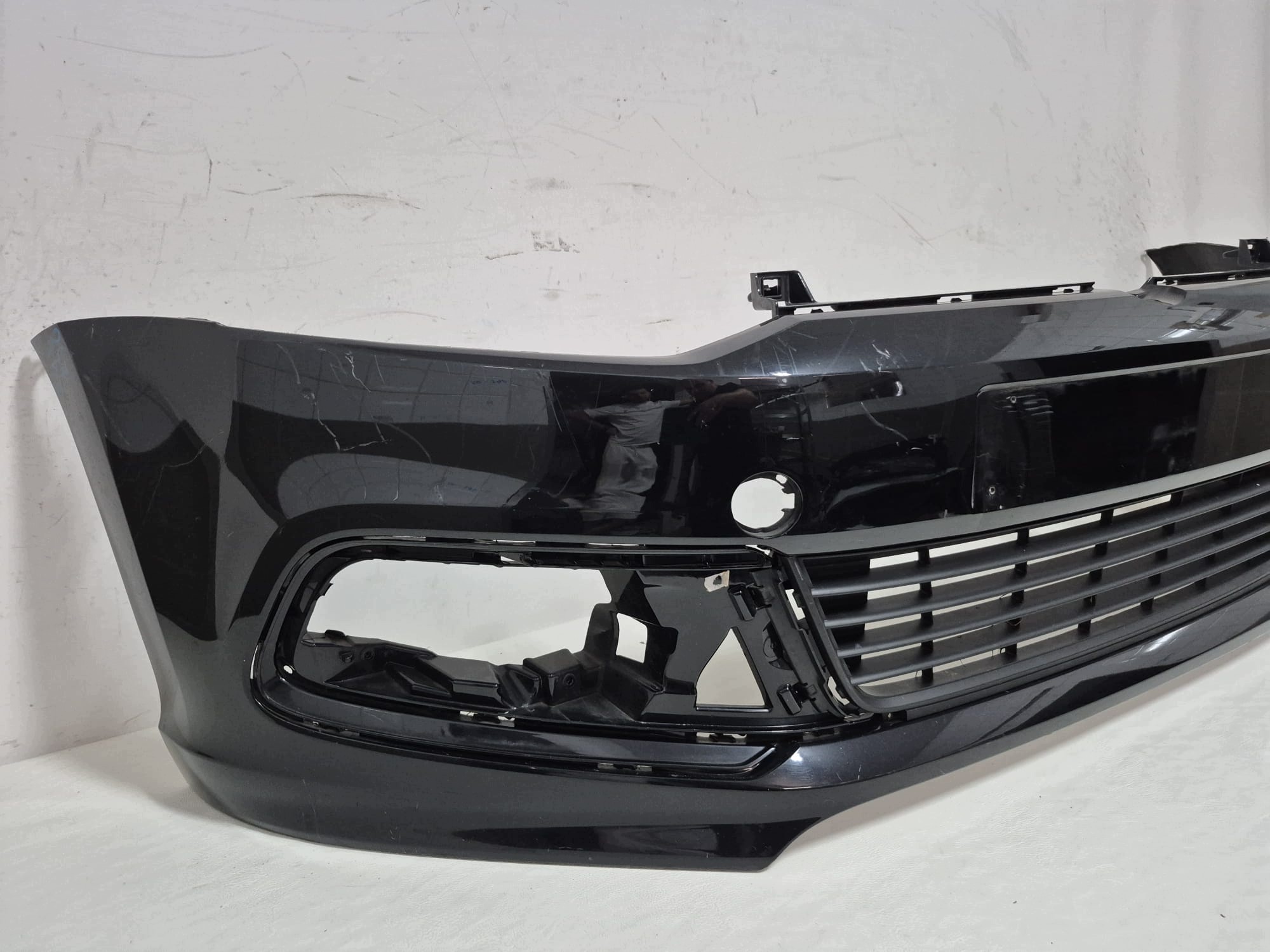 VW POLO V 6R0 6C0 R-LINE 09- bumper front front without DZIUR 6R0807221
