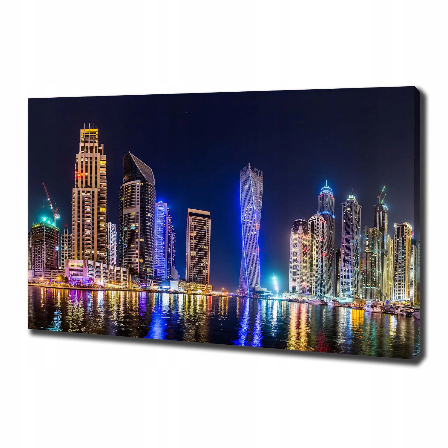 

Foto obraz canvas na ścianę Dubaj nocą 100x70 cm
