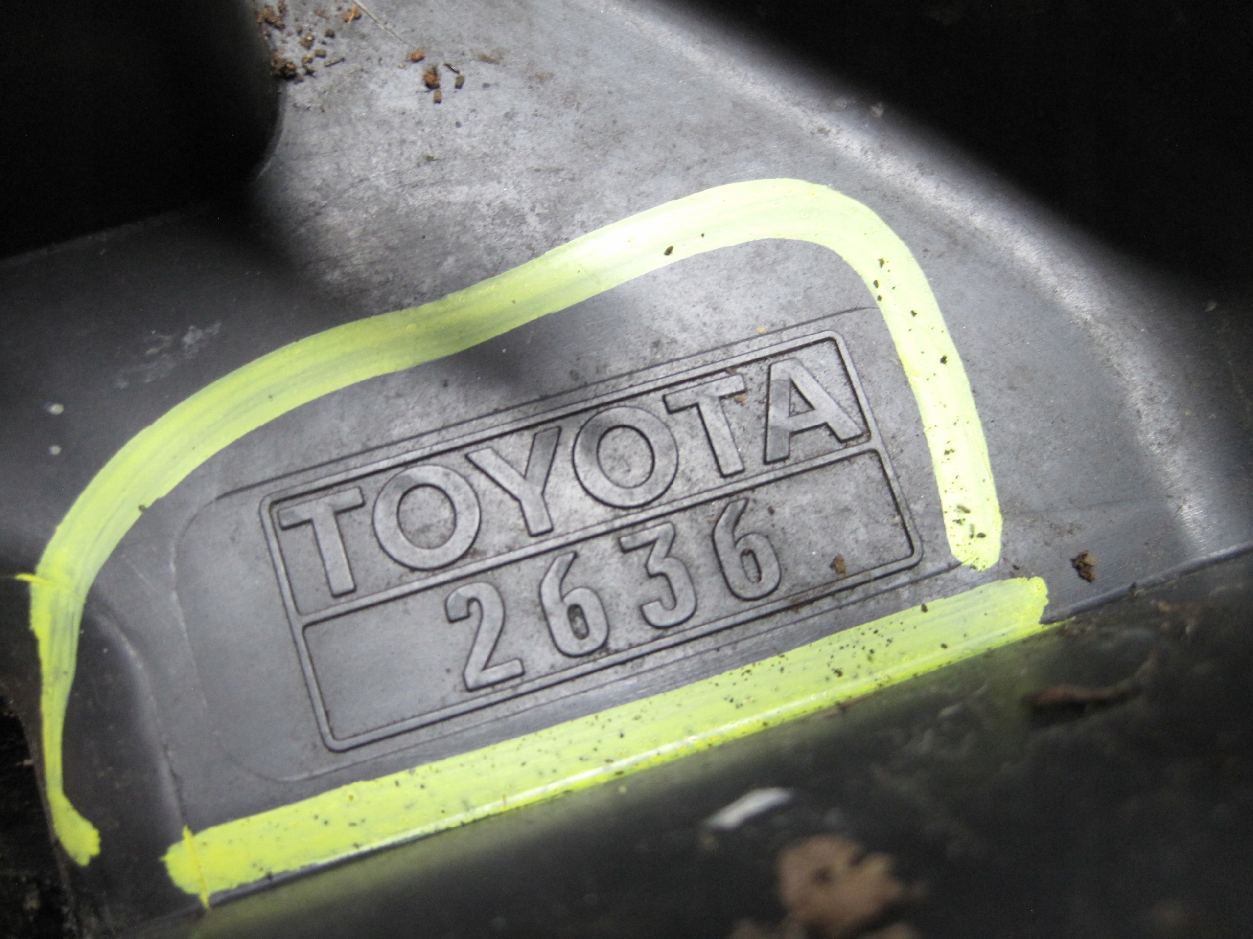 Gehäuse filter luft TOYOTA RAV 4 III 2636