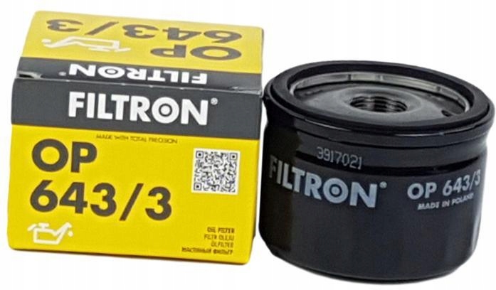 FILTRON FILTR OLEJU DACIA DOKKER DUSTER LOGAN 1.6
