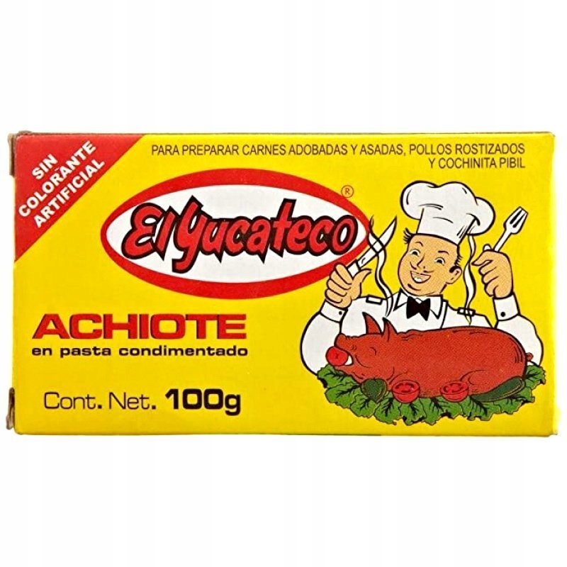 

Meksykańska pasta Achiote Annato 100g (Arnota)