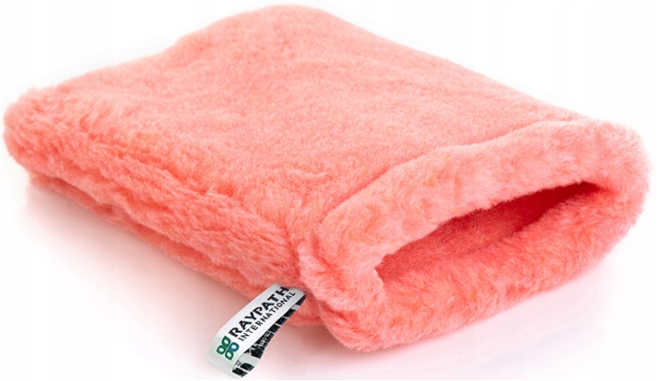 Raypath Růžové suché rukavice na prach a leštění Eco vel L