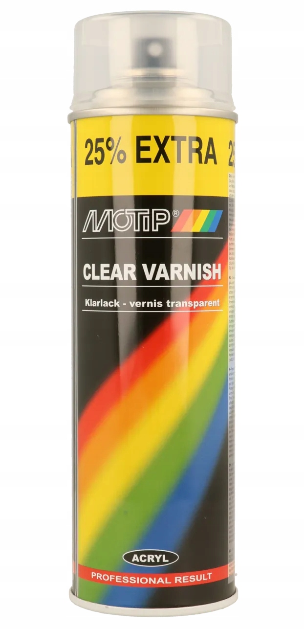 

Motip Lakier Akrylowy Spray Bezbarwny Matowy