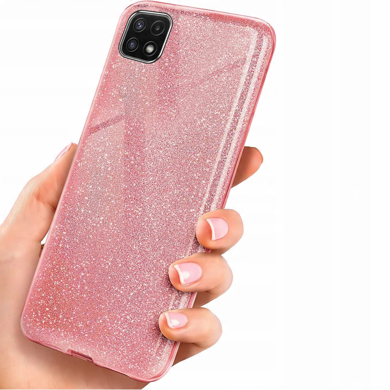 

Etui na Samsung Galaxy A22 5G Brokat Case Szkło
