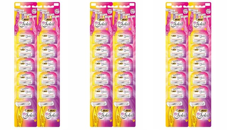 Bic Holicí strojek, miss soleil color 3x10ks