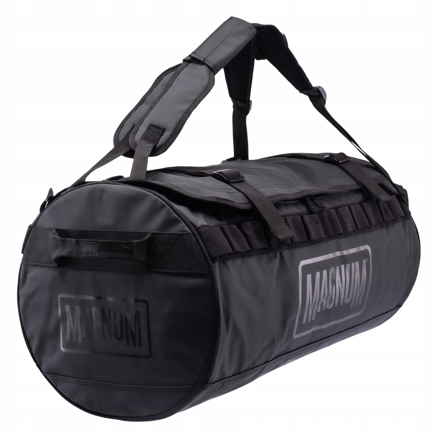 Torba plecakowa 2w1 Magnum Duffel czarna wodoodporna 45 l