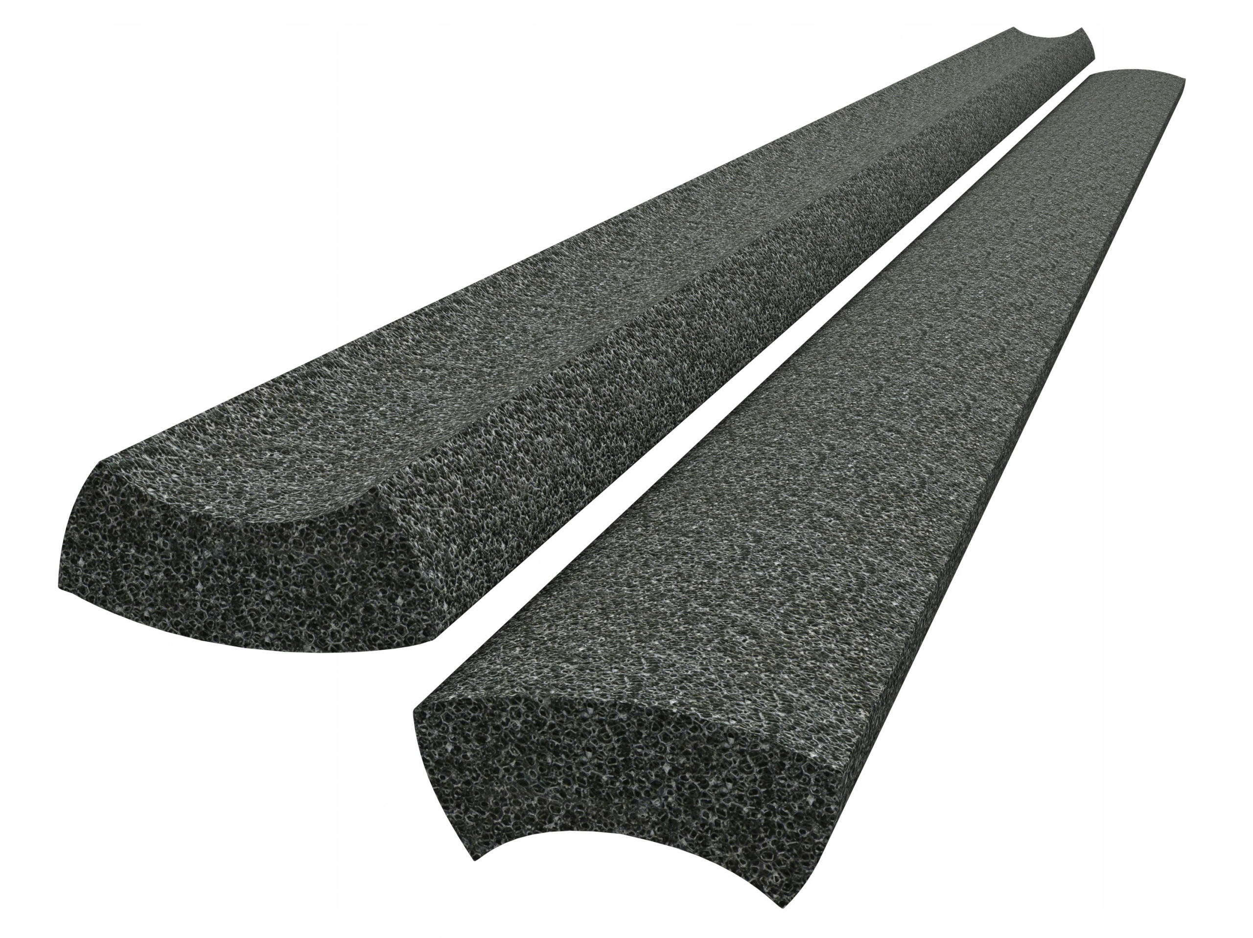 Filtr do okapového žlabu 125 mm 10 m pěnový Optimum na nečistoty