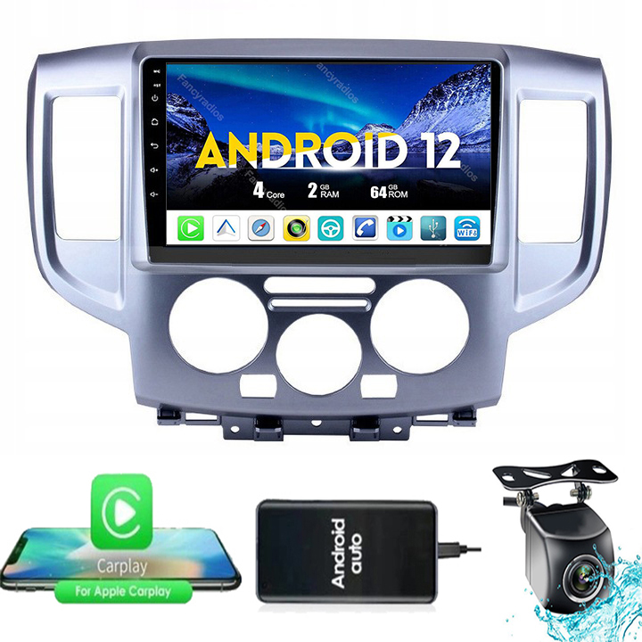 Radio Android Nissan NV200 Android 4+64GB
