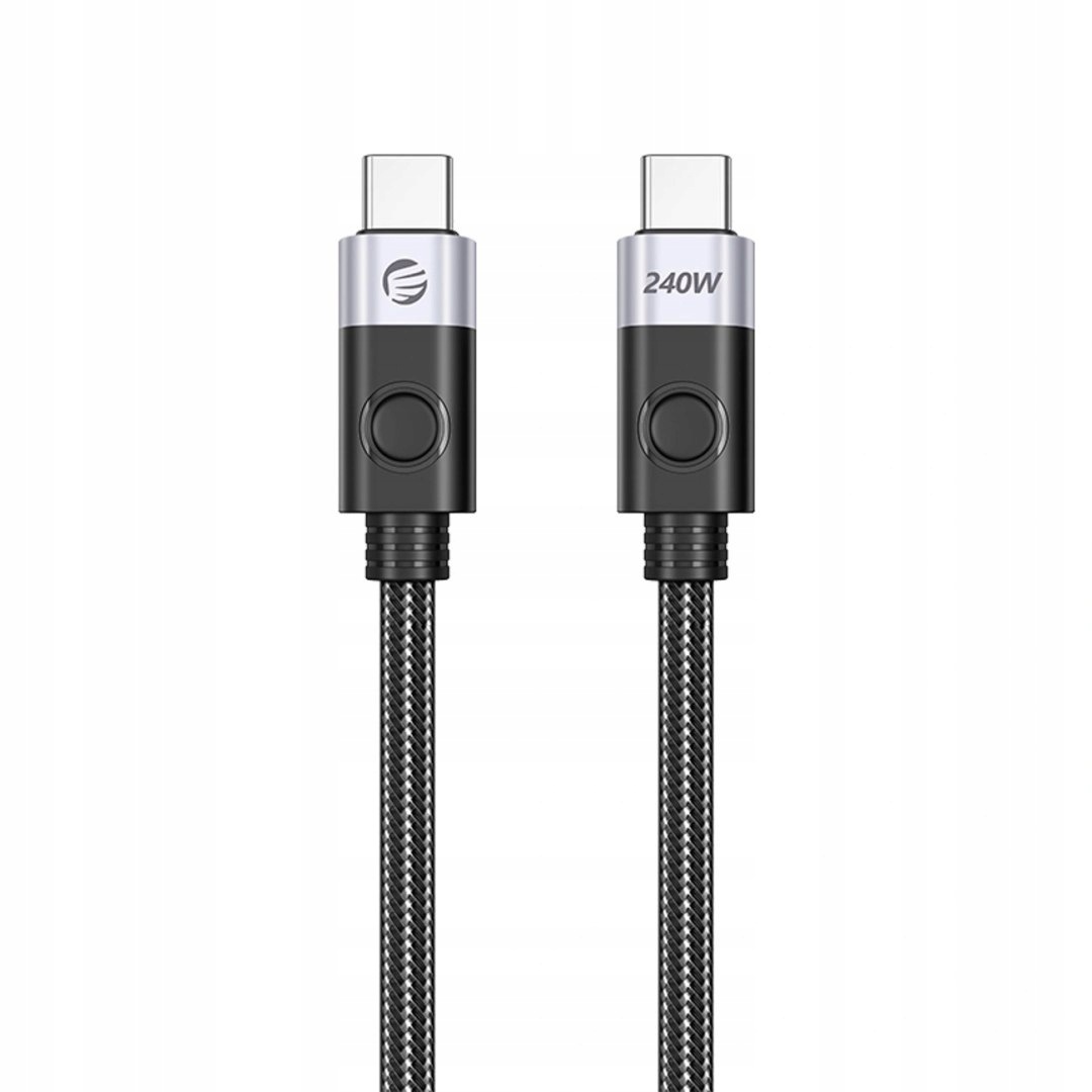 Kabel Orico CC240 Usb-c do Usb-c Pd 240 W 480 Mb/s 1.5 m czarny