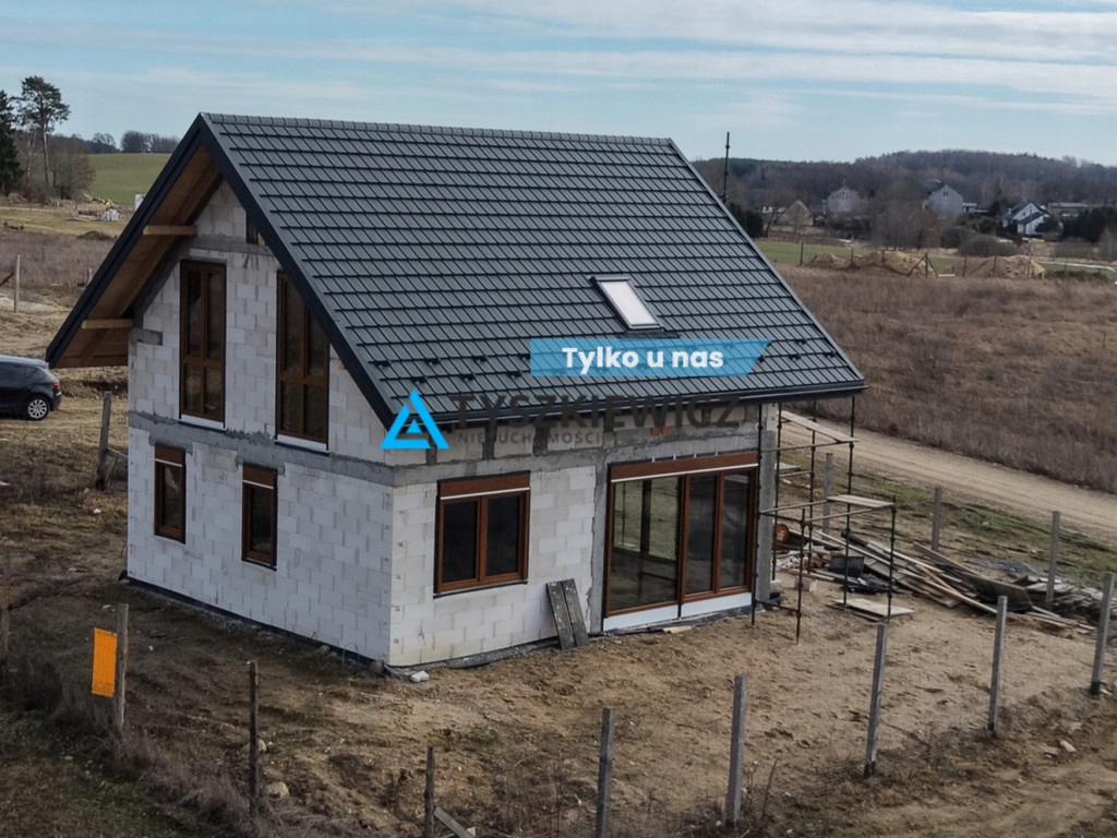 Dom, Wołcza Wielka, Miastko, Bytowski, 91 m²
