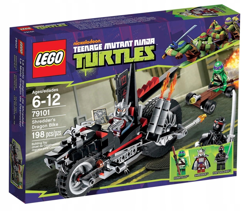 LEGO Teenage Mutant Ninja Turtles — 79101 Мотор Шреддера — новый