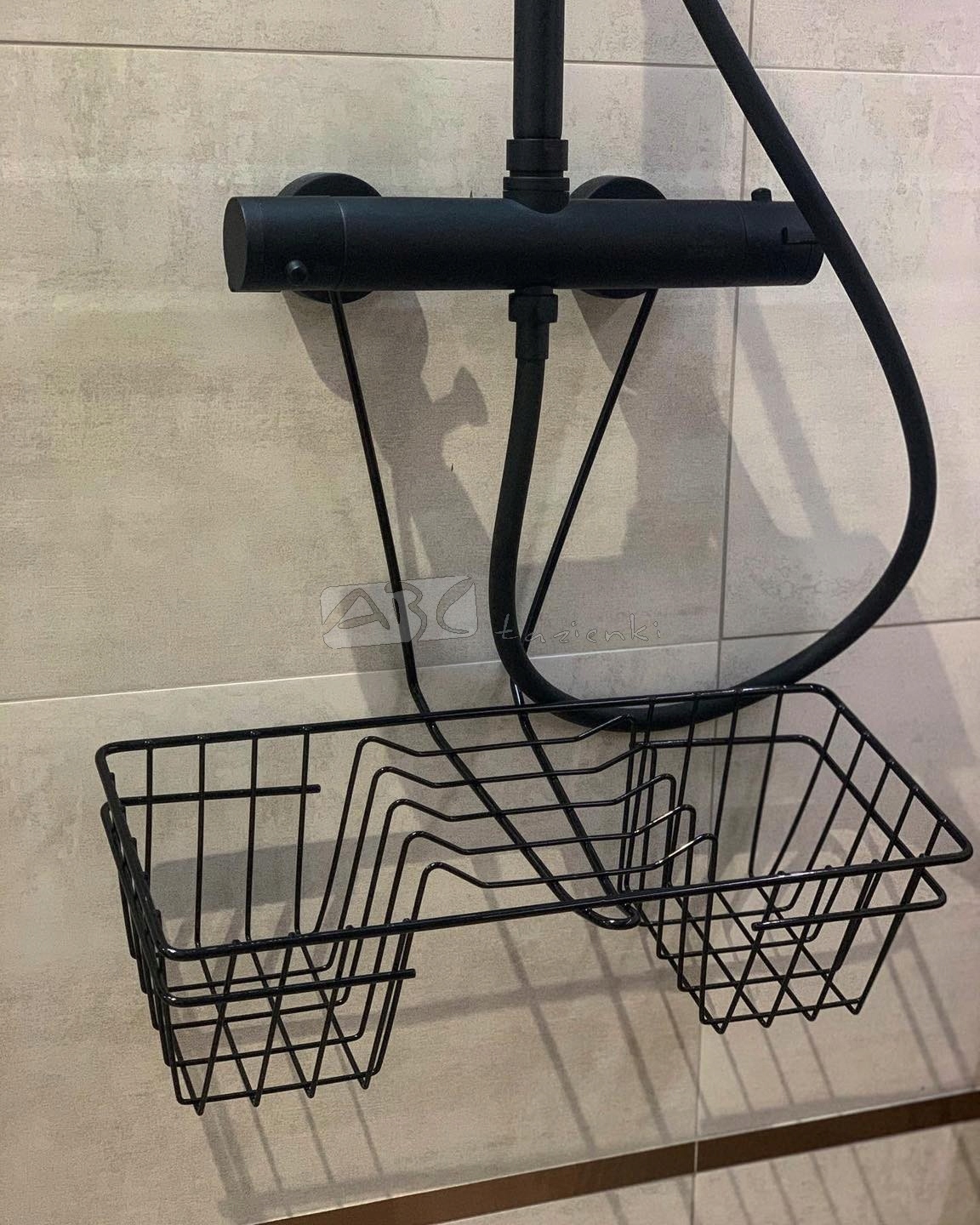 Półka podwieszana pod baterię czarna Duschy EAN (GTIN) 7391398588205