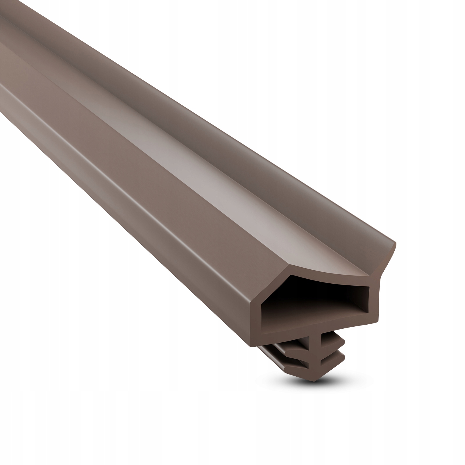 Těsnění pro dveře oken Zárubňová krytina KD-14 Dveřní hnědá 40 m