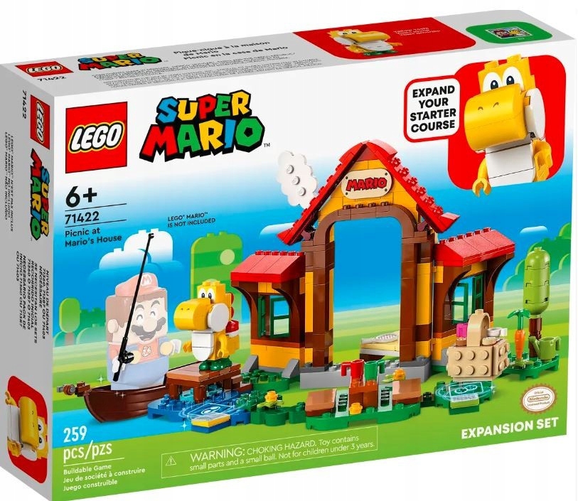 Lego Stavebnice Mario 71422 Piknik V Domě Mario