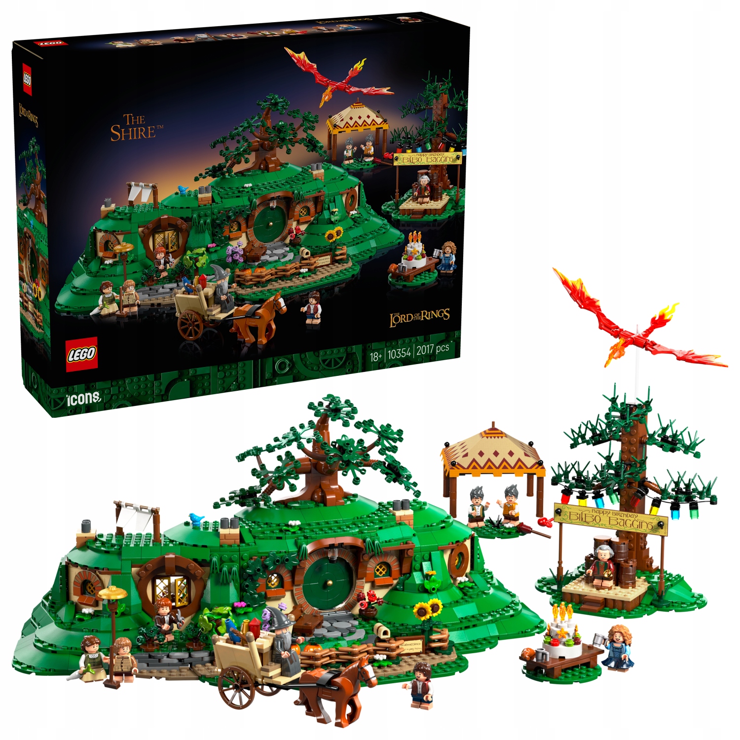 Lego Icons 10354 Pán prstenů: Kraj