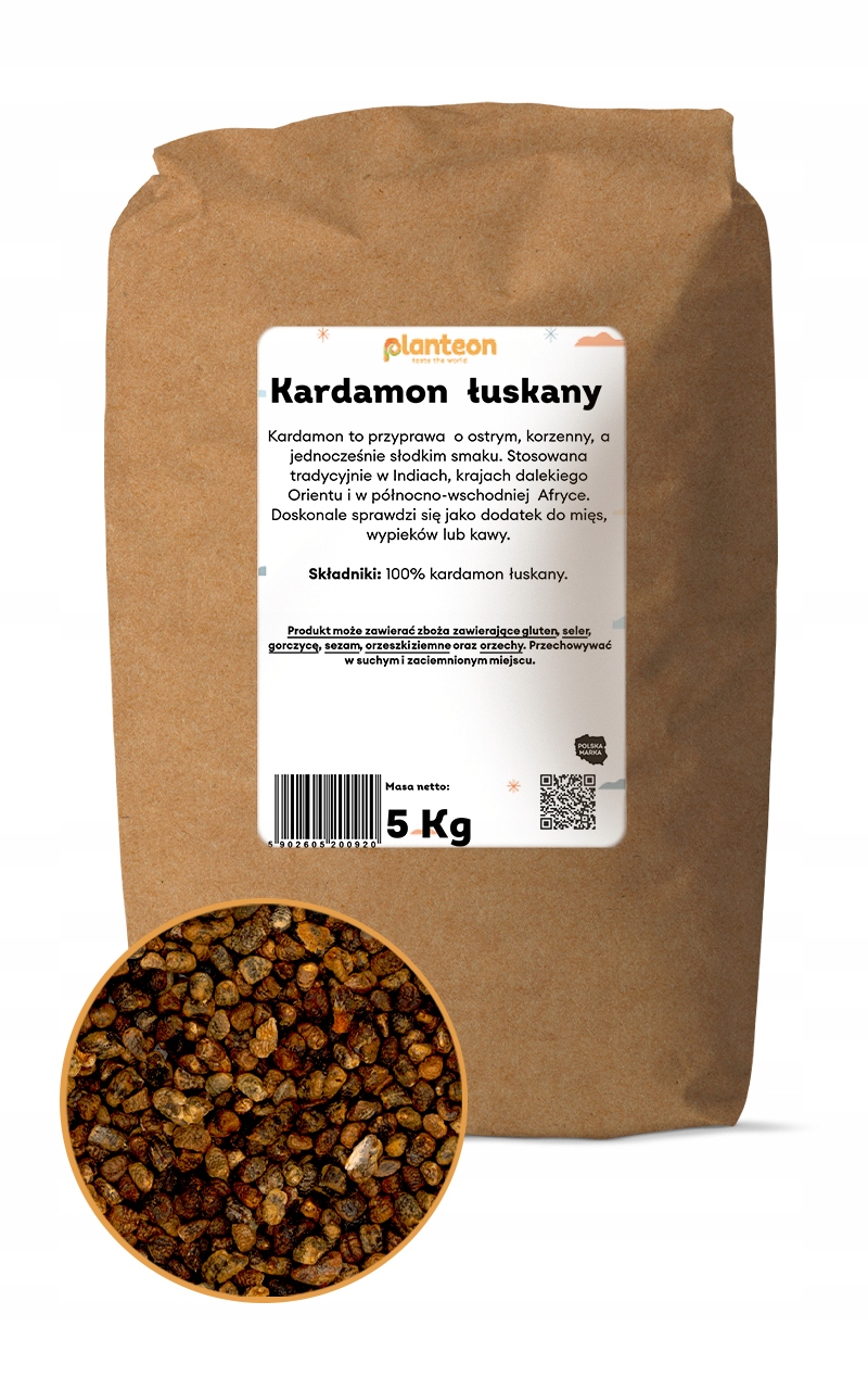 Levně Kardamom loupaný 5 kg