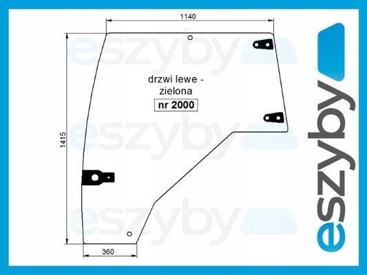 Landini Powermax McCormick Ttx Xtx dveře L