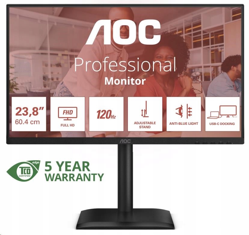 24" Led Aoc 24E4CV 24E4CV