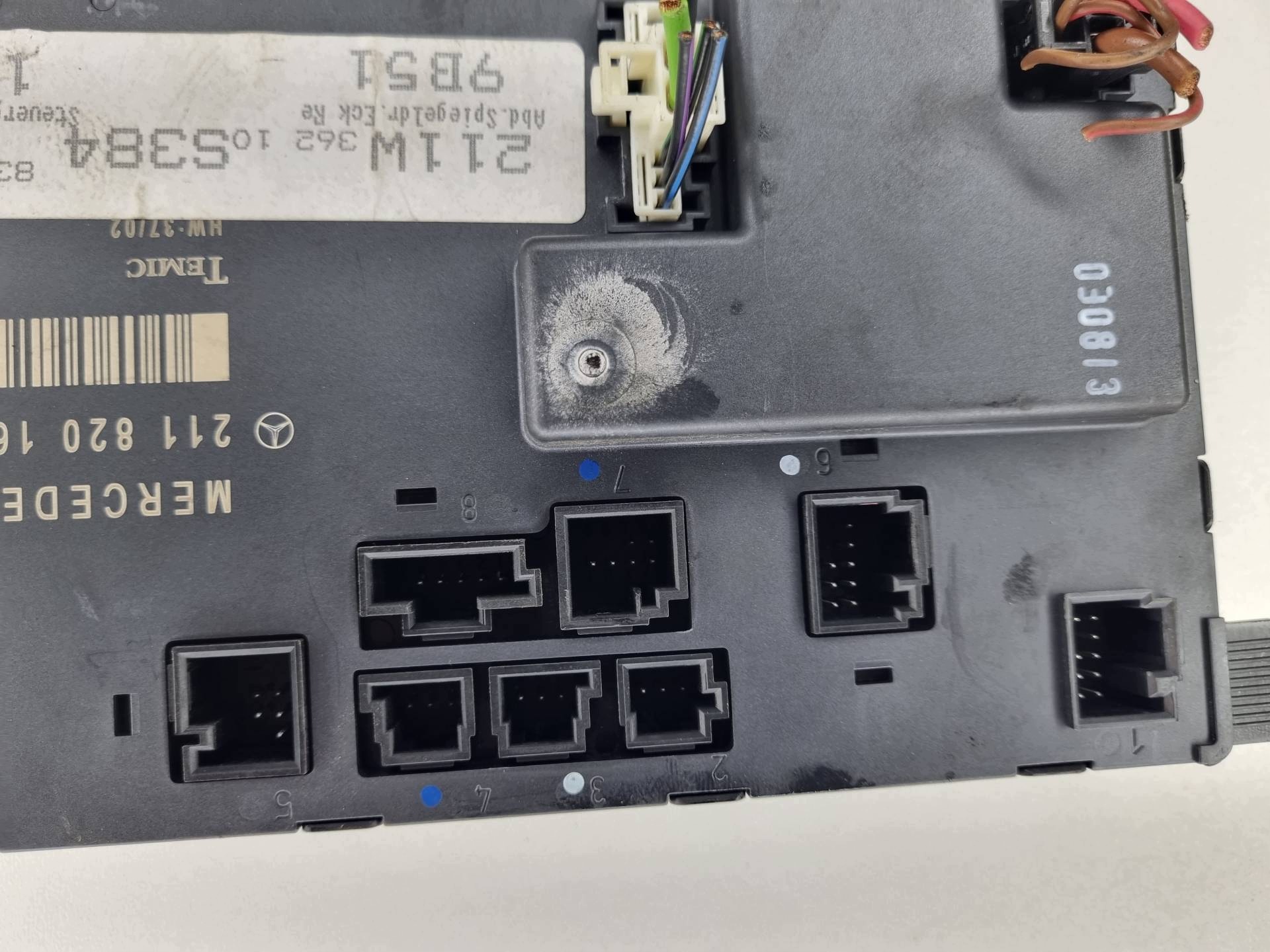module door front right side Mercedes-Benz E W211 2003 2118201685