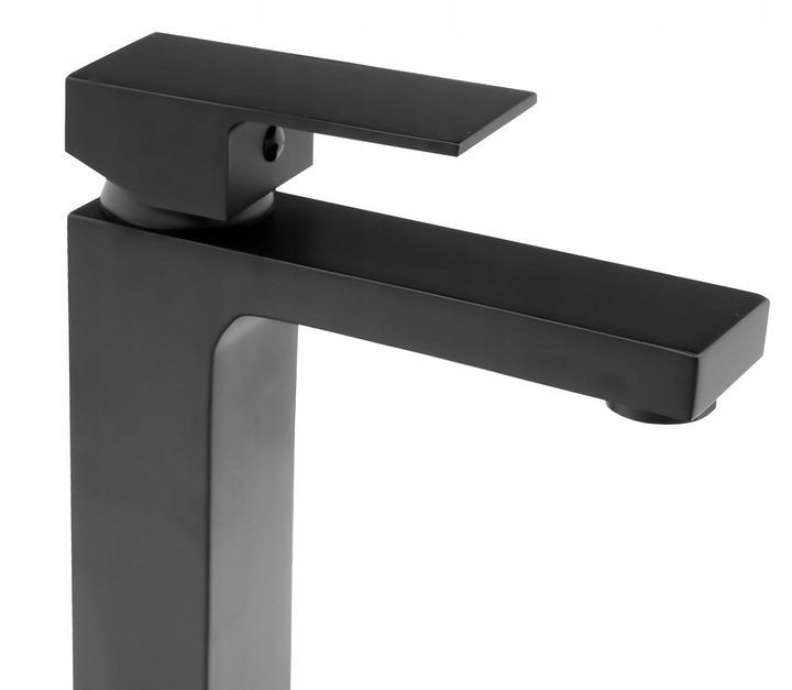 BATERIA UMYWALKOWA CARO CUBIC SZTORCOWA CZARNA MAT Marka Royal Sanitary