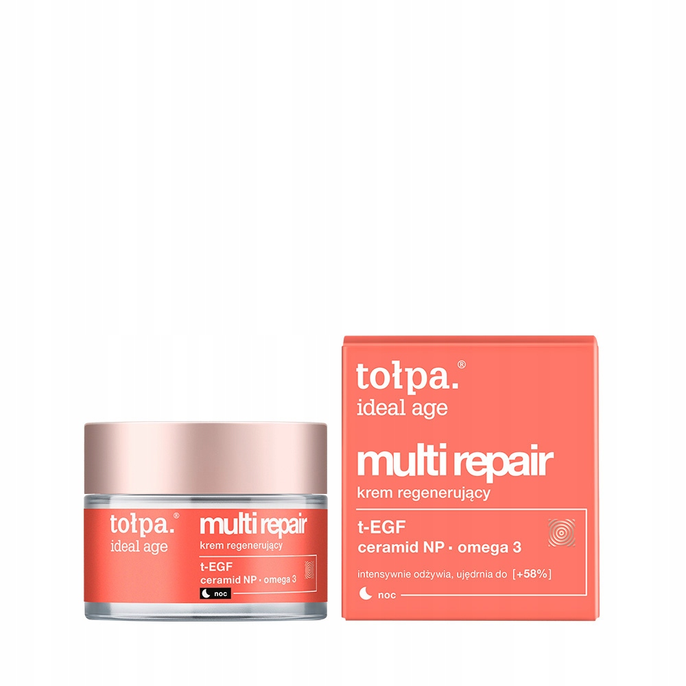 Vyživující noční krém na obličej Tołpa Ideal Age 50 ml