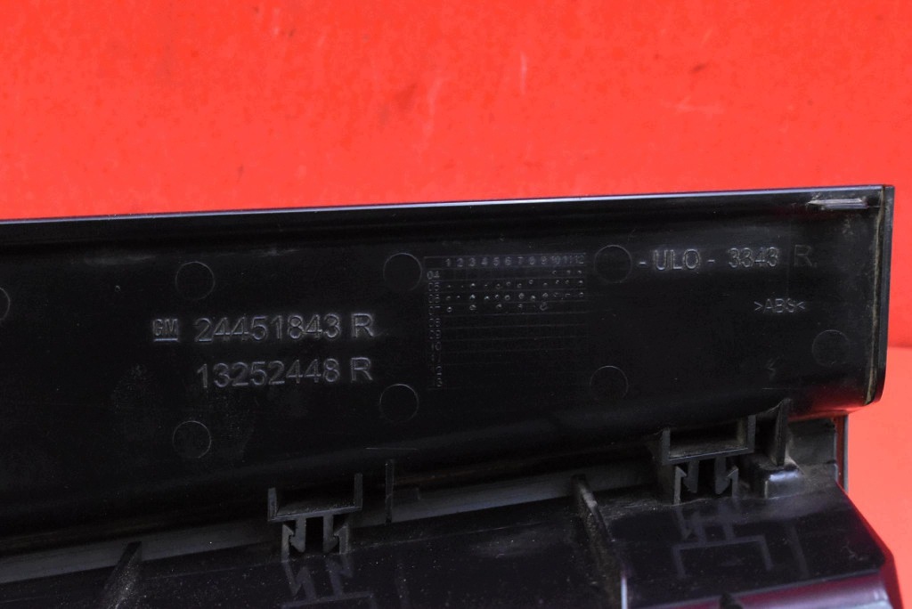 light right rear part rear 13252448 OPEL ZAFIRA B 05-10